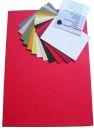 Deckbl�tter Lederkarton A4 schiefergrau - 100 Deckbl�tter